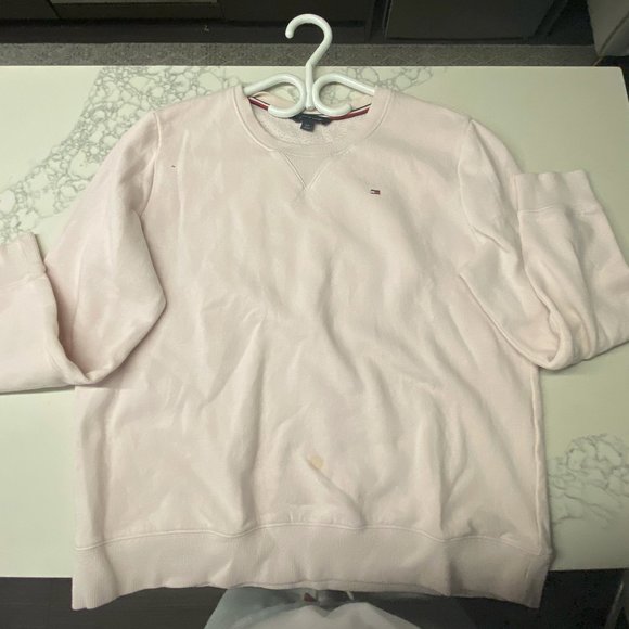 Tommy Hilfiger Light Pink Sweater - Picture 1 of 5